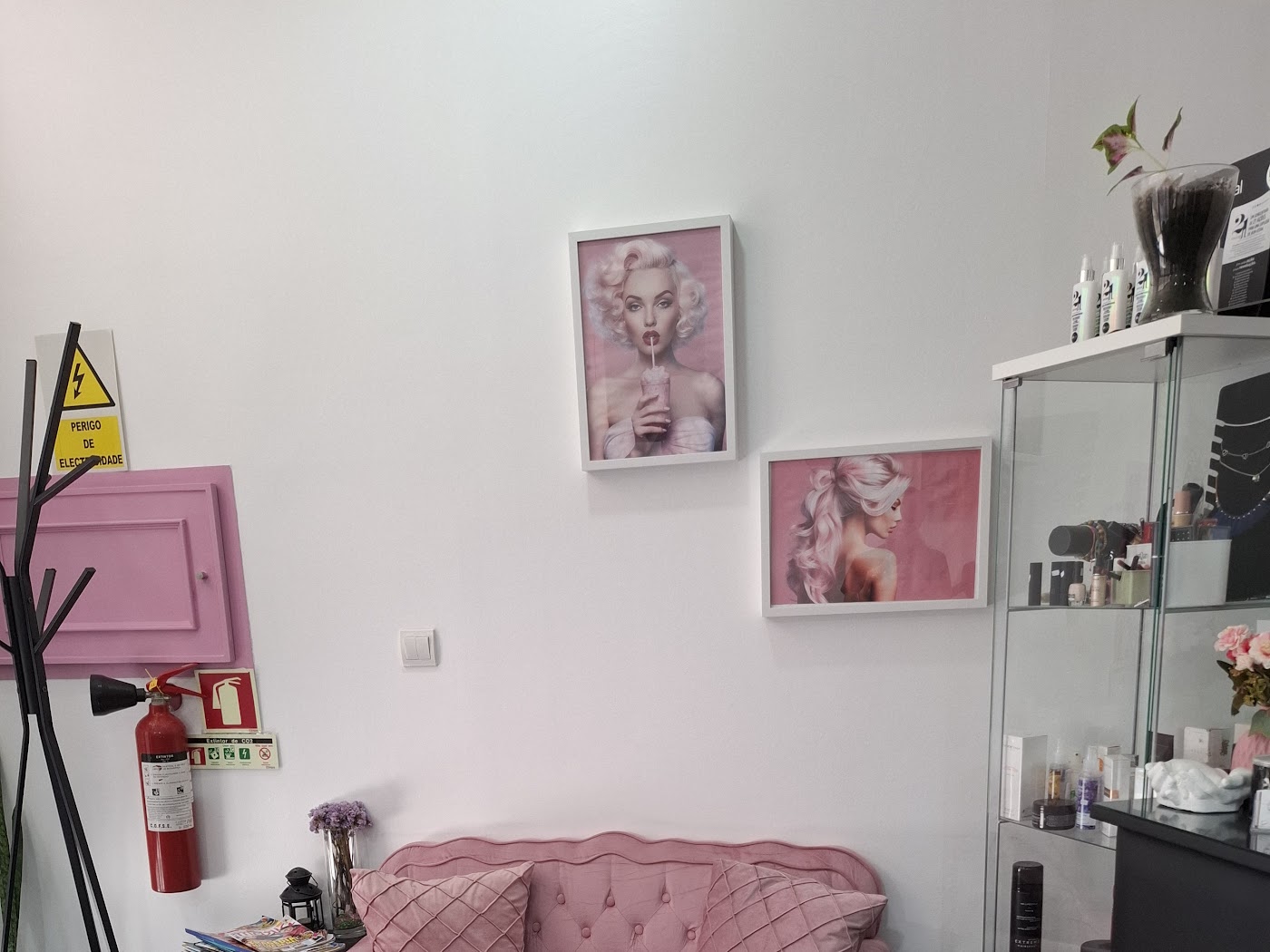 Interior da Susana Silva Cabeleireiros em Serzedo